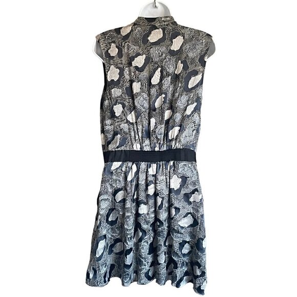 Anthropologie Leifsdottir Lynx-Dot Mini Dress - Size 6 - Picture 4 of 9